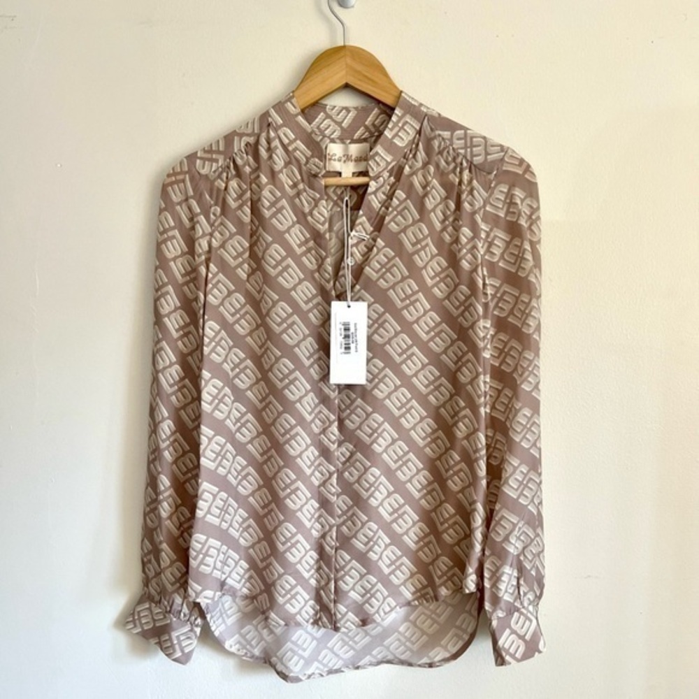 NEW LAMAND gia blouse in amanda print x small
